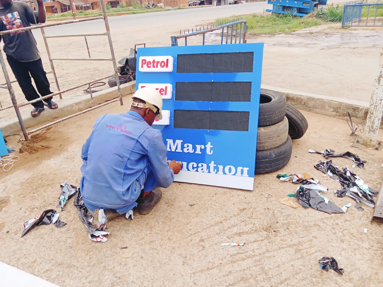 Lettering of Signage